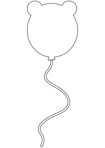 Balon z uszkami