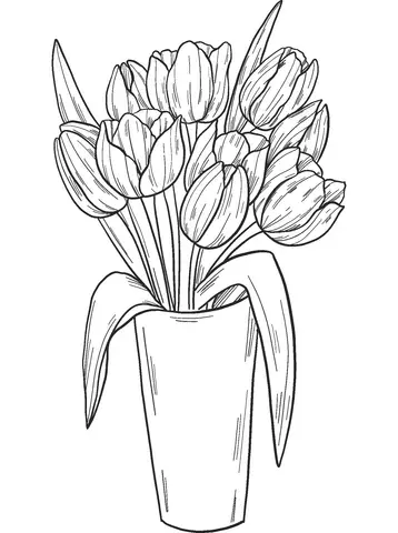Bukiet tulipanów