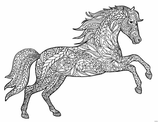 Mandala koń